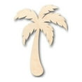 thumbnail image 1 of Unfinished Wood Palm Tree Shape - Beach - Tropical - Craft - up to 46" DIY 10" / 1/4", 1 of 3