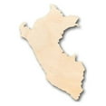 thumbnail image 1 of Unfinished Wood Peru Shape - Country - Craft - up to 46" DIY 12" / 1/8", 1 of 3