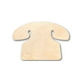thumbnail image 1 of Unfinished Wood Phone Shape - Craft - up to 46" DIY 6" / 1/4", 1 of 3