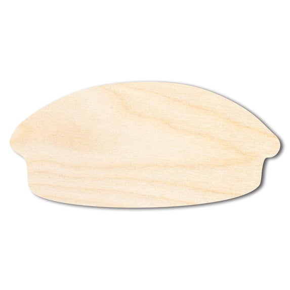 Unfinished Wood Pie Shape - Craft - up to 46" 12" / 1/2"