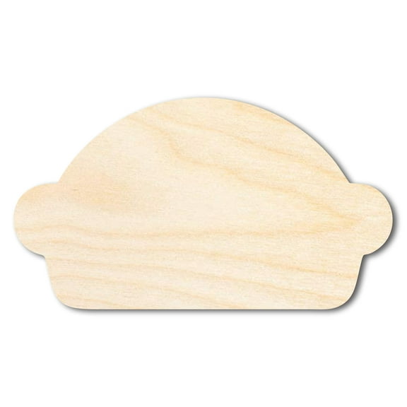 Unfinished Wood Pie Shape 3" / 1/4"