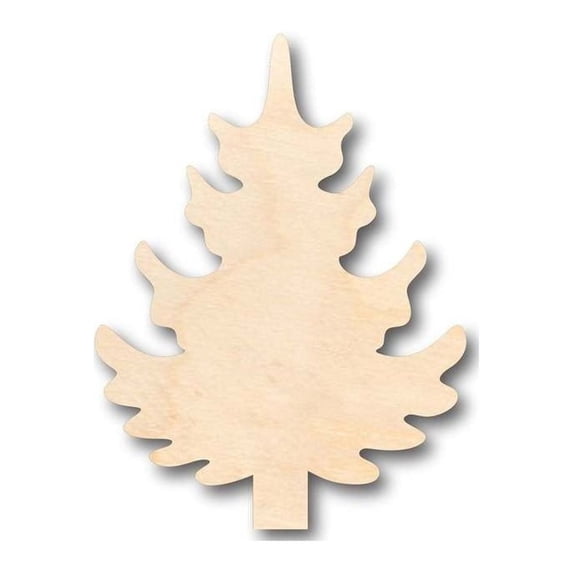 Unfinished Wood Pine Tree Shape - Fall - Winter - Craft - up to 46" DIY 5" / 1/2"