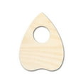 thumbnail image 1 of Unfinished Wood Planchette Shape - Craft - up to 46" 12" / 1", 1 of 5