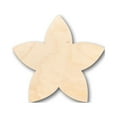 thumbnail image 1 of Unfinished Wood Plumeria Flower Petals Shape - Craft - up to 46" DIY 36" / 1/4", 1 of 3