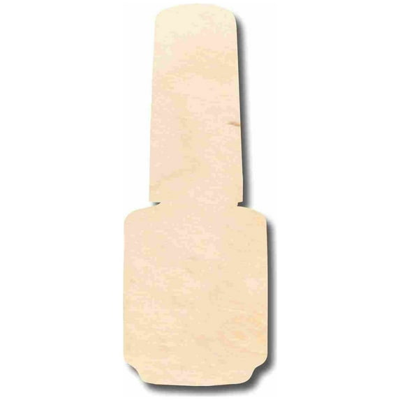 Unfinished Wood Polish Silhouette - Craft- up to 46" DIY 8" / 1/4"