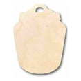 thumbnail image 1 of Unfinished Wood Pot Silhouette - Craft- up to 46" DIY 6" / 1/2", 1 of 3