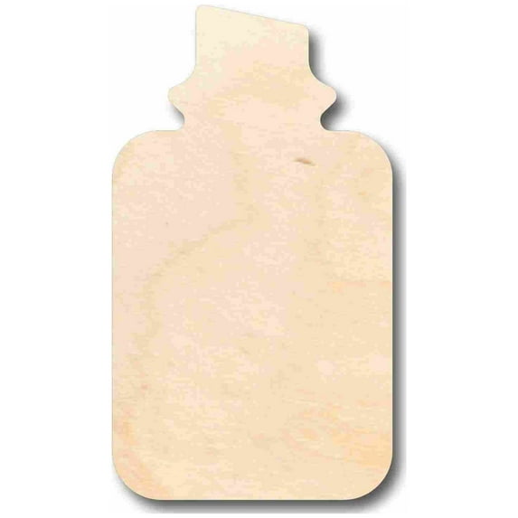 Unfinished Wood Potion Silhouette - Craft- up to 46" DIY 12" / 3/4"