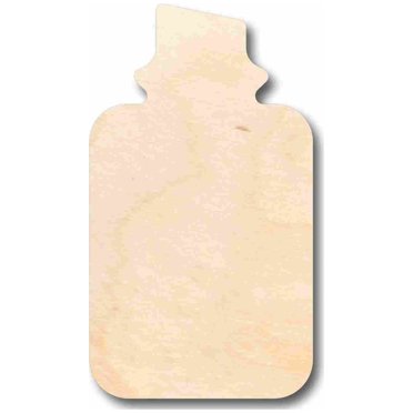 Unfinished Wood Potion Silhouette - Craft- up to 46" DIY 14" / 1/8"