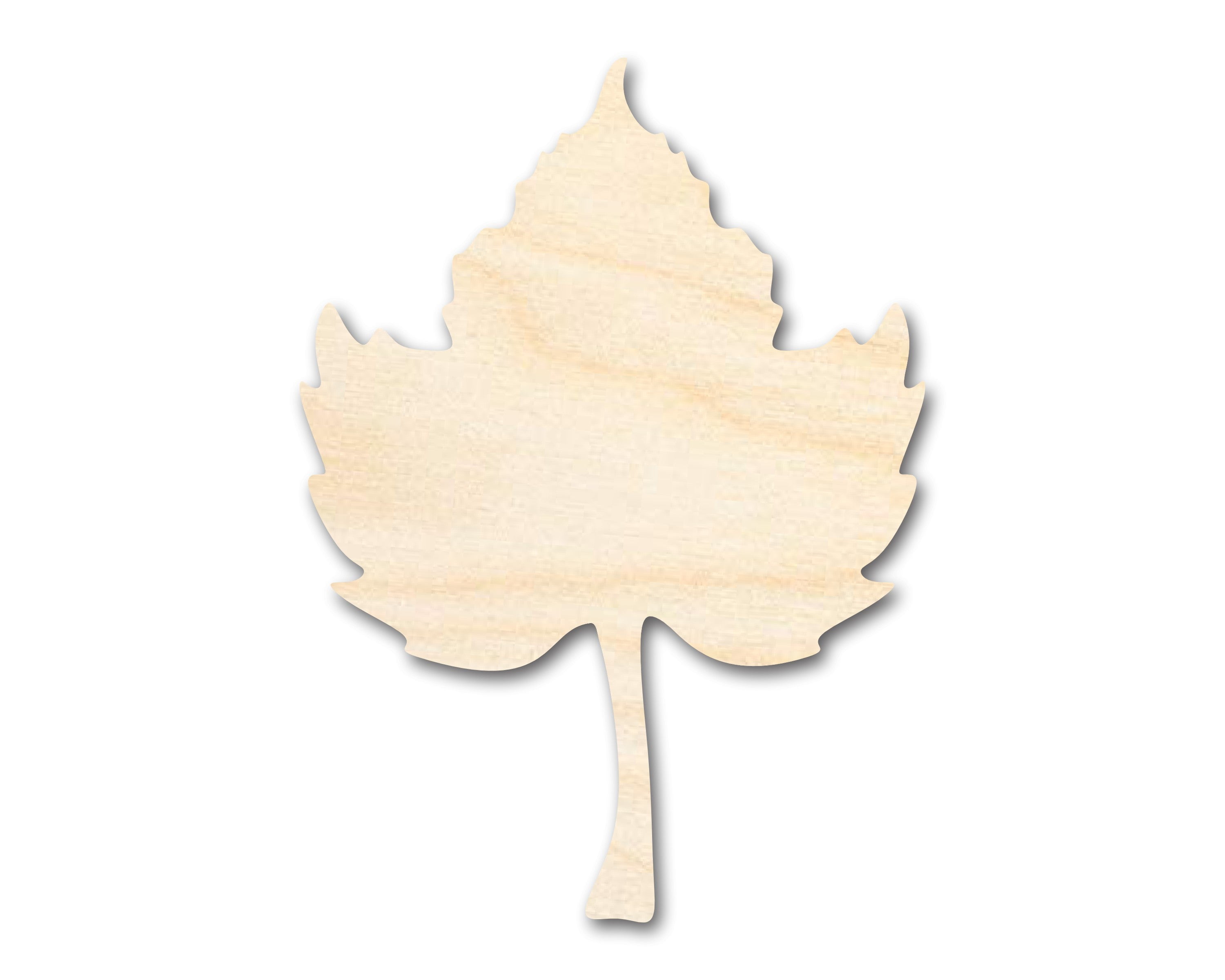 Unfinished Wood Pumpkin Leaf Shape Fall Craft up to 46