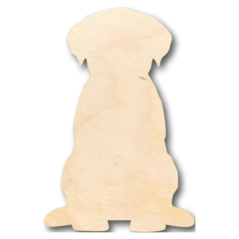 Dog - Laser Cut Out Unfinished Wood Craft Shape DOG87 Dog - Laser Cut Out Unfinished Wood Craft Shape DOG87