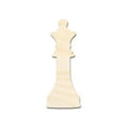 thumbnail image 1 of Unfinished Wood Queen Chess Piece Shape 14" / 1/8", 1 of 3