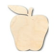 thumbnail image 1 of Unfinished Wood Red Delicious Apple Shape - Craft - up to 46" DIY 30" / 1/2", 1 of 3