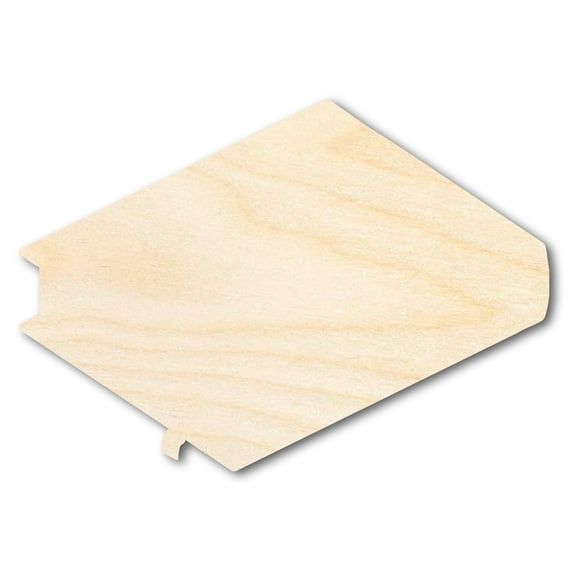 Unfinished Wood Religious Book Shape | DIY Craft Cutout 6" / 1/8"