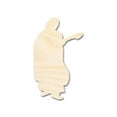 thumbnail image 1 of Unfinished Wood Renaissance Bard Shape - Craft - up to 46" 30" / 1/2", 1 of 5