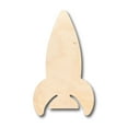 thumbnail image 1 of Unfinished Wood Rocket Ship Shape - Craft - up to 46" DIY 18" / 1/8", 1 of 3