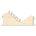 thumbnail image 1 of Unfinished Wood Rollercoaster Shape 10" / 3/4", 1 of 3