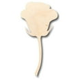 thumbnail image 1 of Unfinished Wood Rose Shape - Love - Valentine - Flower - Craft - up to 46" DIY 24" / 1/2", 1 of 3