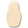 thumbnail image 1 of Unfinished Wood Russian Doll Shape - Paint - Craft - up to 46" DIY 6" / 1/4", 1 of 3