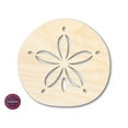 thumbnail image 1 of Unfinished Wood Sand Dollar Shape 18" / 1/4", 1 of 3