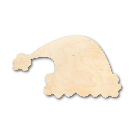Unfinished Wood Santa Hat Shape - Christmas - Craft - up to 46" DIY 46" / 1"