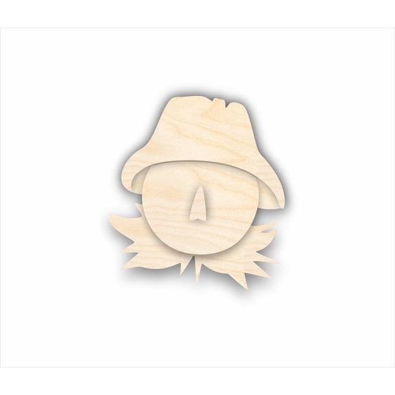 Unfinished Wood Scarecrow - Craft Kit - up to 36" 18" / 1/8"