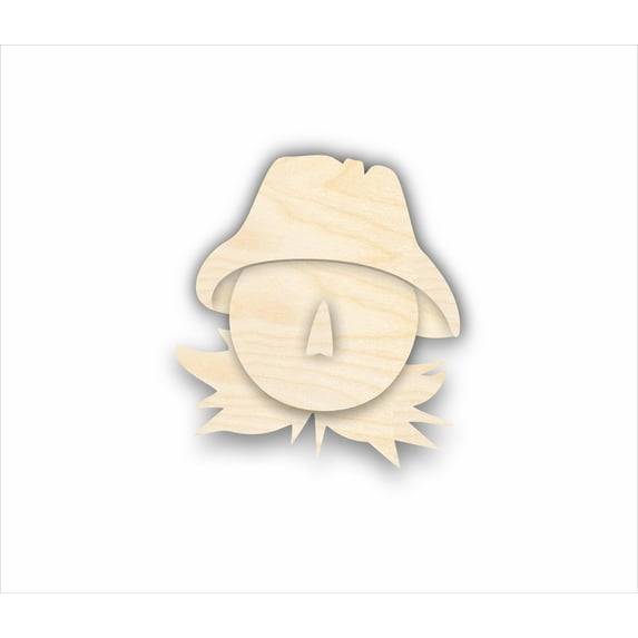 Unfinished Wood Scarecrow - Craft Kit - up to 36" 24" / 1/4"