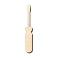thumbnail image 1 of Unfinished Wood Screwdriver Shape - Tool - Craft - up to 46" DIY 7" / 1/4", 1 of 3