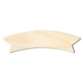 thumbnail image 1 of Unfinished Wood Scroll Banner Silhouette - Craft - up to 46" DIY 46" / 1/2", 1 of 4