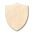 thumbnail image 1 of Unfinished Wood Shield Shape - Soldier - Knight - Craft - up to 46" DIY 14" / 3/4", 1 of 3