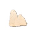 thumbnail image 1 of Unfinished Wood Shih Tzu Dog Shape - Craft - up to 36" DIY 42" / 3/4", 1 of 3