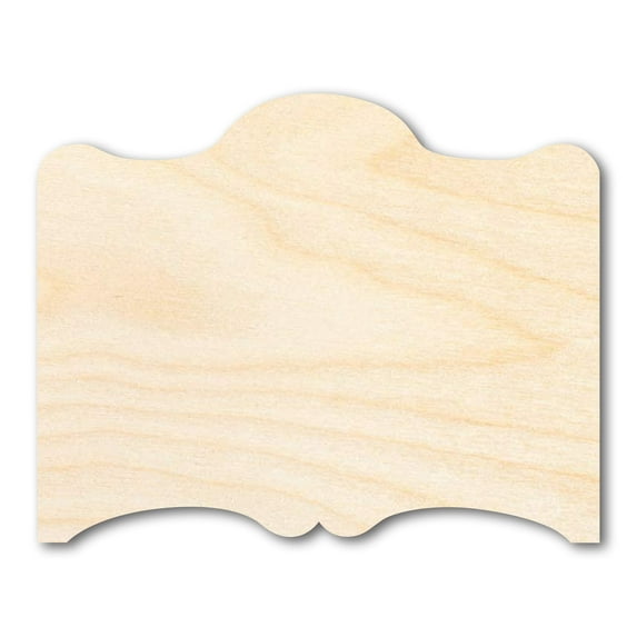 Unfinished Wood Sign Board Silhouette - Craft - up to 46" DIY 18" / 1/2"
