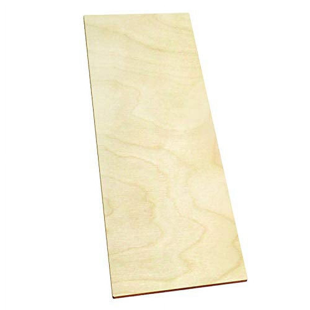 Wide-Edge French Corner Basswood Plaque, 8 in. x 10 in. x 3/4 in.