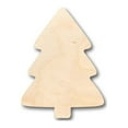 thumbnail image 1 of Unfinished Wood Simple Christmas Tree Shape - Craft - up to 46" DIY 4" / 1/2", 1 of 5