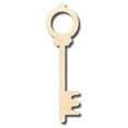 thumbnail image 1 of Unfinished Wood Skeleton Key Shape - Craft - up to 46" DIY 12" / 3/4", 1 of 3