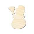 thumbnail image 1 of Unfinished Wood Snowman Shape - Winter Craft - up to 46" 4" / 1/8", 1 of 5