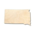 thumbnail image 1 of Unfinished Wood South Dakota Shape - State - Craft - up to 46" DIY 7" / 1/2", 1 of 3