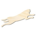 thumbnail image 1 of Unfinished Wood Splooting Dog Silhouette 24" / 1/4", 1 of 3