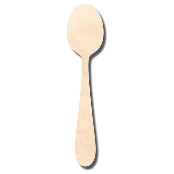 Unfinished Wood Spoon Shape - Kitchen - Craft - up to 46" DIY 46" / 1"