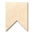 thumbnail image 1 of Unfinished Wood Square Bunting Shape - Craft - up to 46" DIY 46" / 1/2", 1 of 3