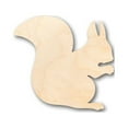 thumbnail image 1 of Unfinished Wood Squirrel Shape - Animal - Craft - up to 46" DIY 18" / 3/4", 1 of 3