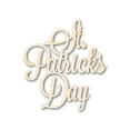 thumbnail image 1 of Unfinished Wood St Patricks Day Shape - Word Craft - up to 46" 42" / 1/2", 1 of 5