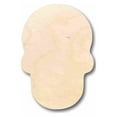 thumbnail image 1 of Unfinished Wood Sugar Skull Silhouette - Craft- up to 24'' DIY 1'' / 1/8'', 1 of 3