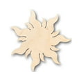 thumbnail image 1 of Unfinished Wood Sun Shape - Craft - up to 36'' DIY 2'' / 1/4'', 1 of 3