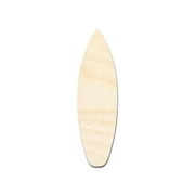 Bigger Better | Unfinished Wood Surfboard Shape | DIY Craft Cutout | 18" / 1/4"