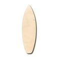 thumbnail image 1 of Unfinished Wood Surfboard Shape - Surfing - Ocean - Beach - Nursery - Craft - up to 46" DIY 46" / 1", 1 of 5