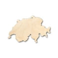 thumbnail image 1 of Unfinished Wood Switzerland Country Shape - Craft - up to 46" DIY 42" / 1", 1 of 3