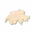 thumbnail image 1 of Unfinished Wood Switzerland Shape - Country - Craft - up to 46" DIY 3" / 1/4", 1 of 3