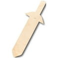 thumbnail image 1 of Unfinished Wood Sword Shape - Craft - up to 36" DIY 18" / 1/2", 1 of 3