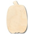 thumbnail image 1 of Unfinished Wood Tall Pumpkin Shape - Craft - up to 46" DIY 8" / 1/8", 1 of 3