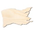 thumbnail image 1 of Unfinished Wood Tattered Flag Shape | Pirate Flag | Craft Cutout 8" / 1/4", 1 of 4